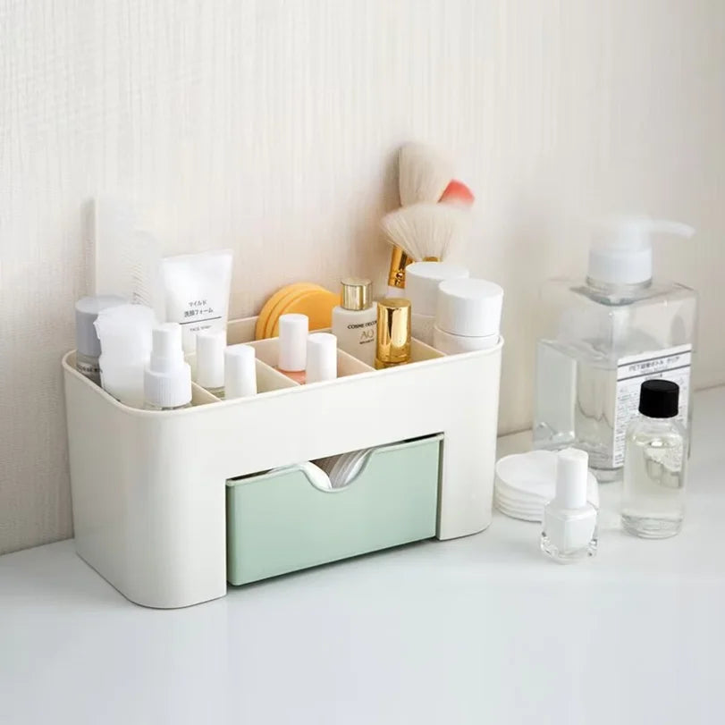Premium Bathroom Cosmetic Organizer Makeup Storage Box Vanity Organizer Skincare Storage Holder Makeup Brush Organizer Wholesale