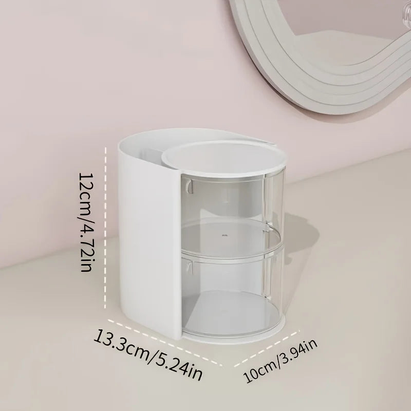 Luxury Cosmetic Organizer Makeup Storage Box Bathroom Vanity Organizer Skincare Holder with Drawers Wholesale
