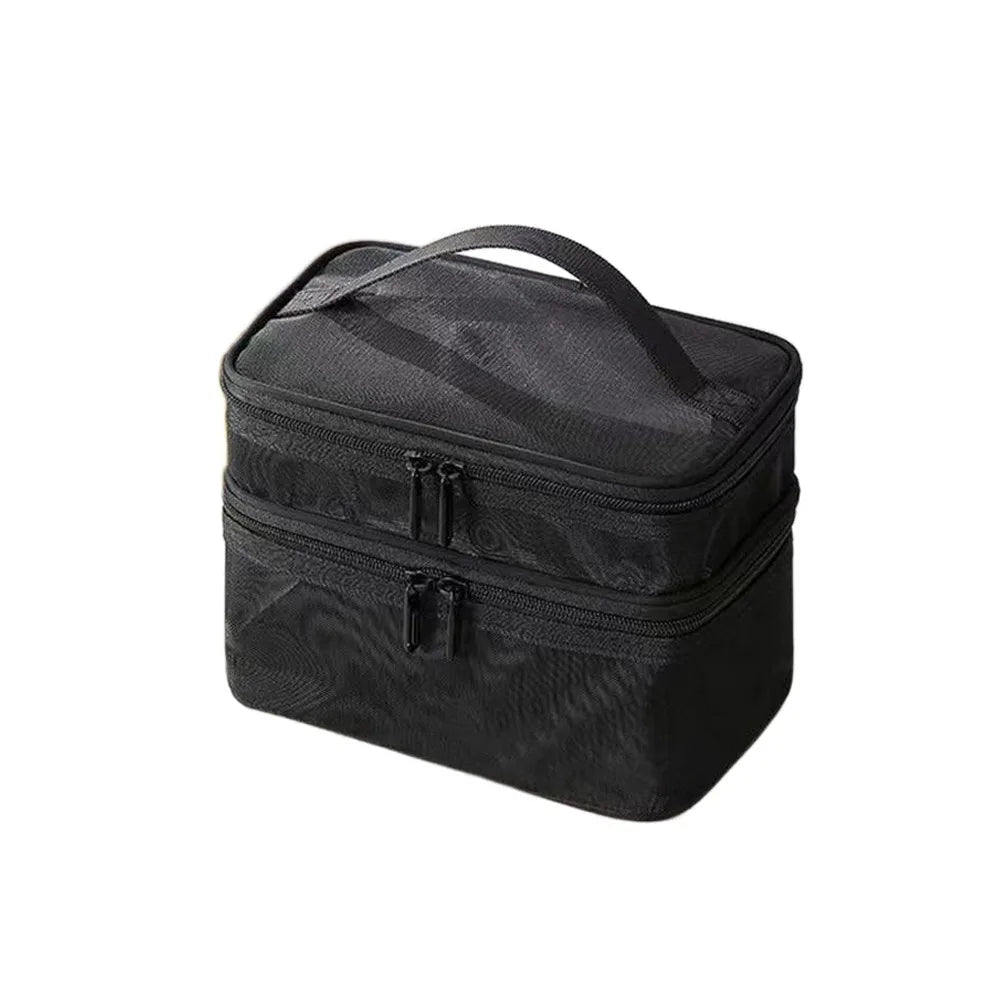 Bathroom Cosmetic Luxury Organiser Wholesale Travel Makeup Bag Transparent Cosmetic Storage Organizer Portable Toiletry Bag Skincare Makeup Carrier Vacation Travel Essentials Beauty Organizer Waterproof Cosmetic Case