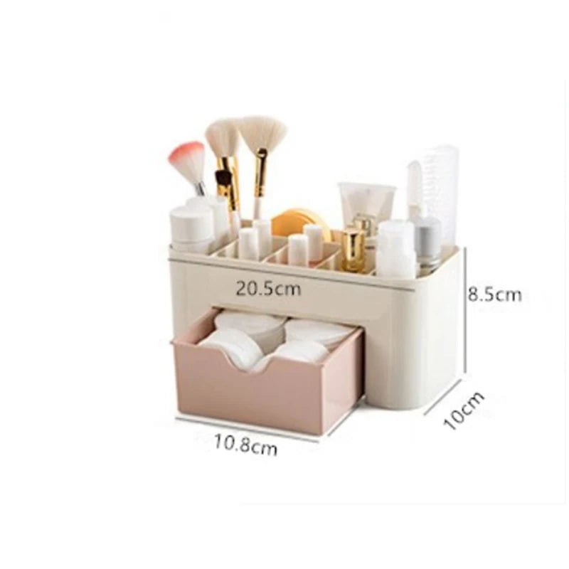 Premium Bathroom Cosmetic Organizer Makeup Storage Box Vanity Organizer Skincare Storage Holder Makeup Brush Organizer Wholesale